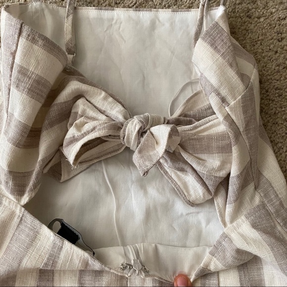 New linen summer dress. - Picture 3 of 4